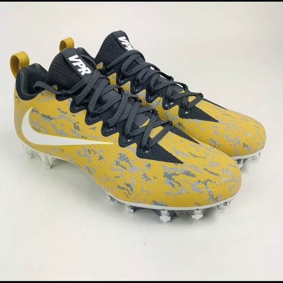 Nike Other - Nike Vapor Untouchable Pro Football Cleats Gold